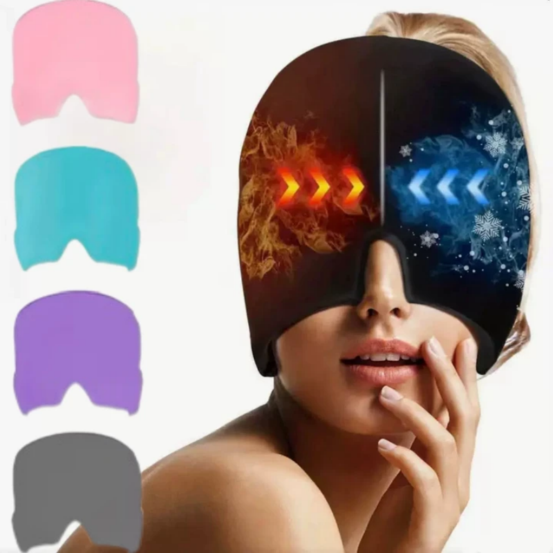 Eye Mask Heated - 착용형 온냉 요법 두통 편두통 완화