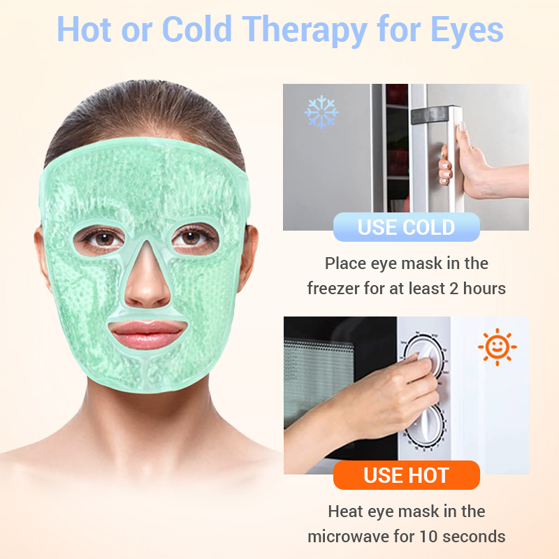 아이스 마스크 콜드 페이스 아이 마스크 아이스 팩 페이 - Eye Mask Heated 리뷰 및 가격