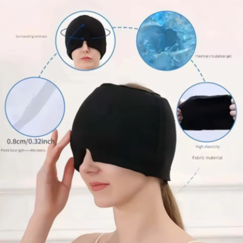 착용형 온냉 요법 두통 편두통 완화 캡 테라피 랩 스트 - Eye Mask Heated 리뷰 및 가격