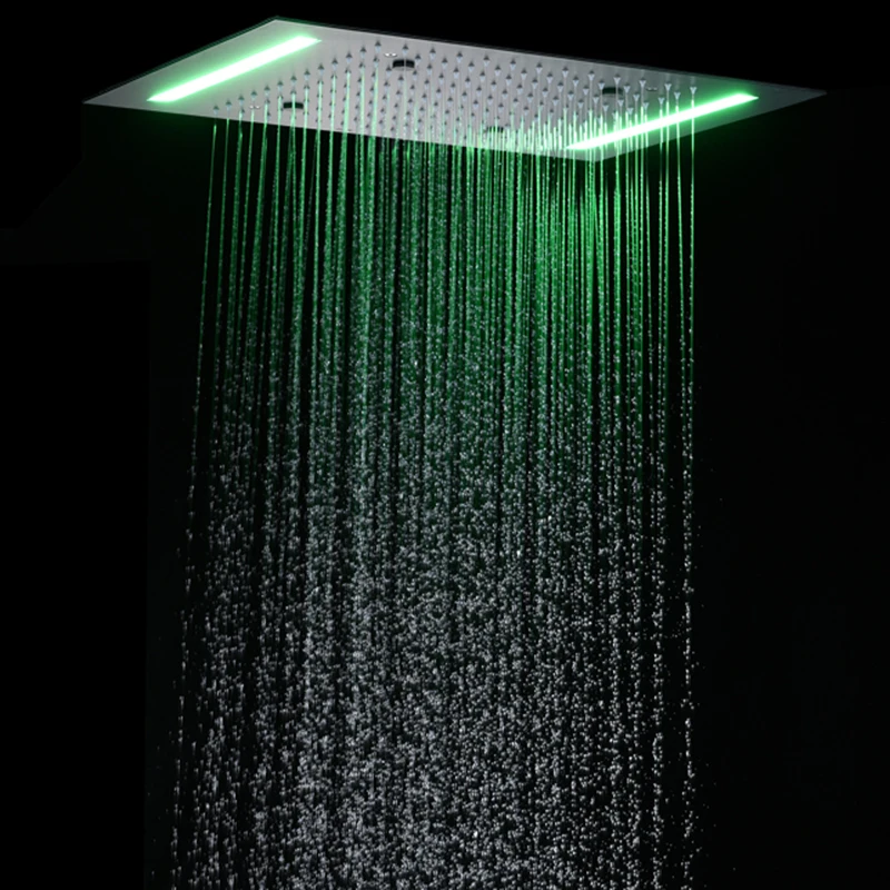 천장형 스파 샤워 시스템 LED 조명 분무 및 레인폴  - Spa & Wellness Zámeček Petrovice 리뷰 및 가격