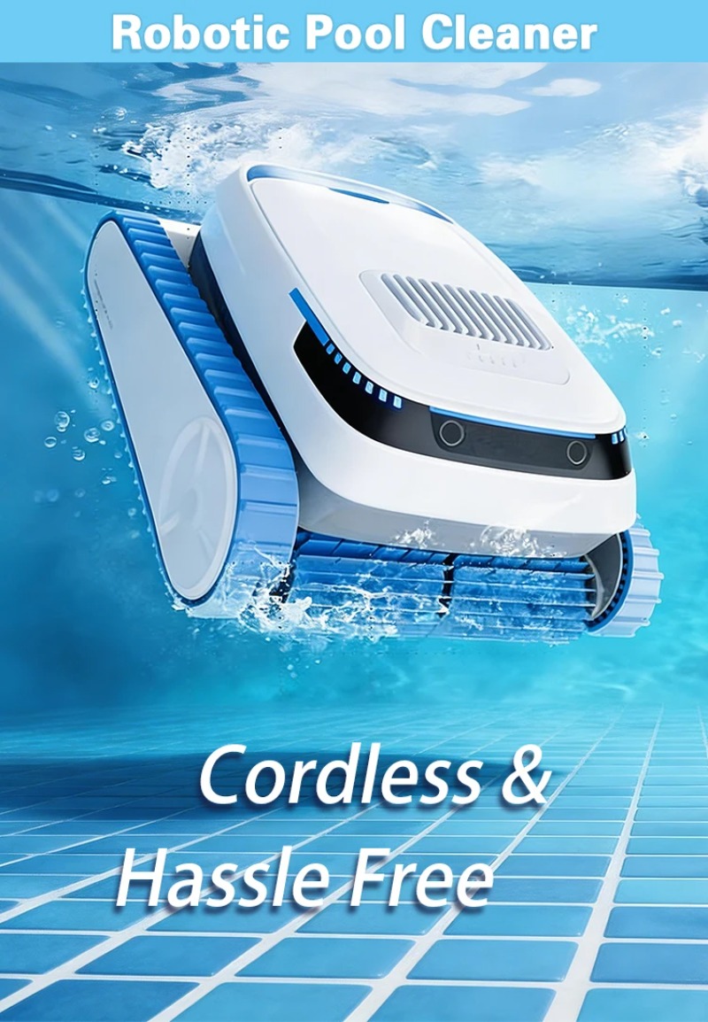 PC20 QD-40 무선 수영장 청소 로봇 앱 스마트  - Spa & Wellness Zámeček Petrovice 리뷰 및 가격