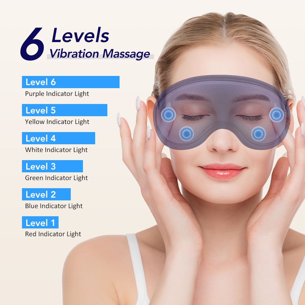 온열 눈 마사지기 6단 진동 3D 마사지 전기 가열 눈 - Eye Mask Heated 리뷰 및 가격