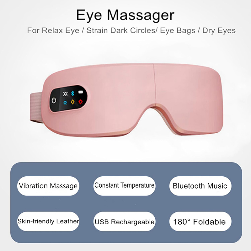 눈 마사지기, 가열 눈 마스크, 진동, 뜨거운 압축 눈 - Eye Mask Heated 리뷰 및 가격